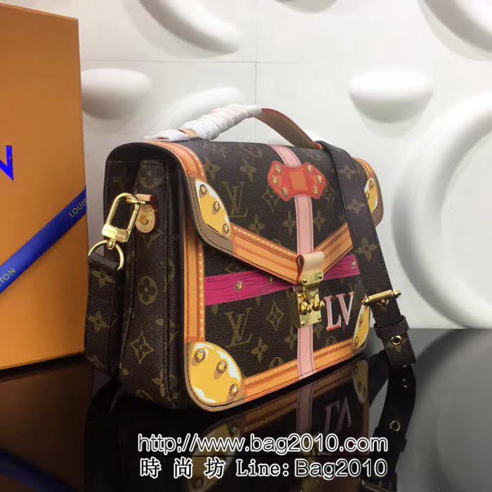 路易威登LV頂級原單 M43628 Pochette Metis手袋LV掛鎖絲印圖案 YDH1614